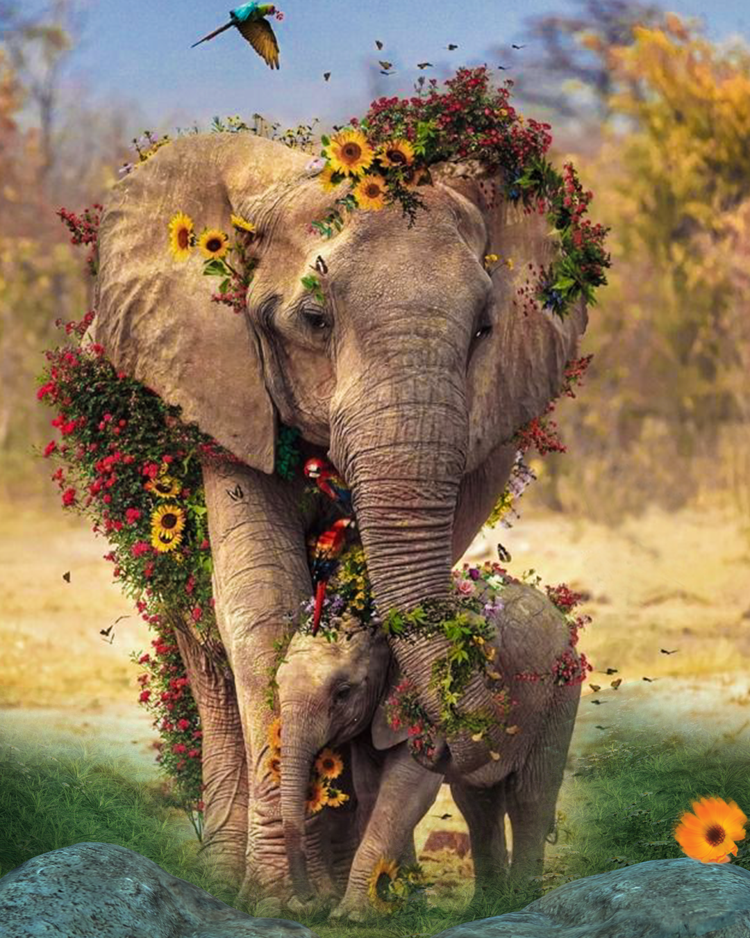 Indian elephant🦣🦣