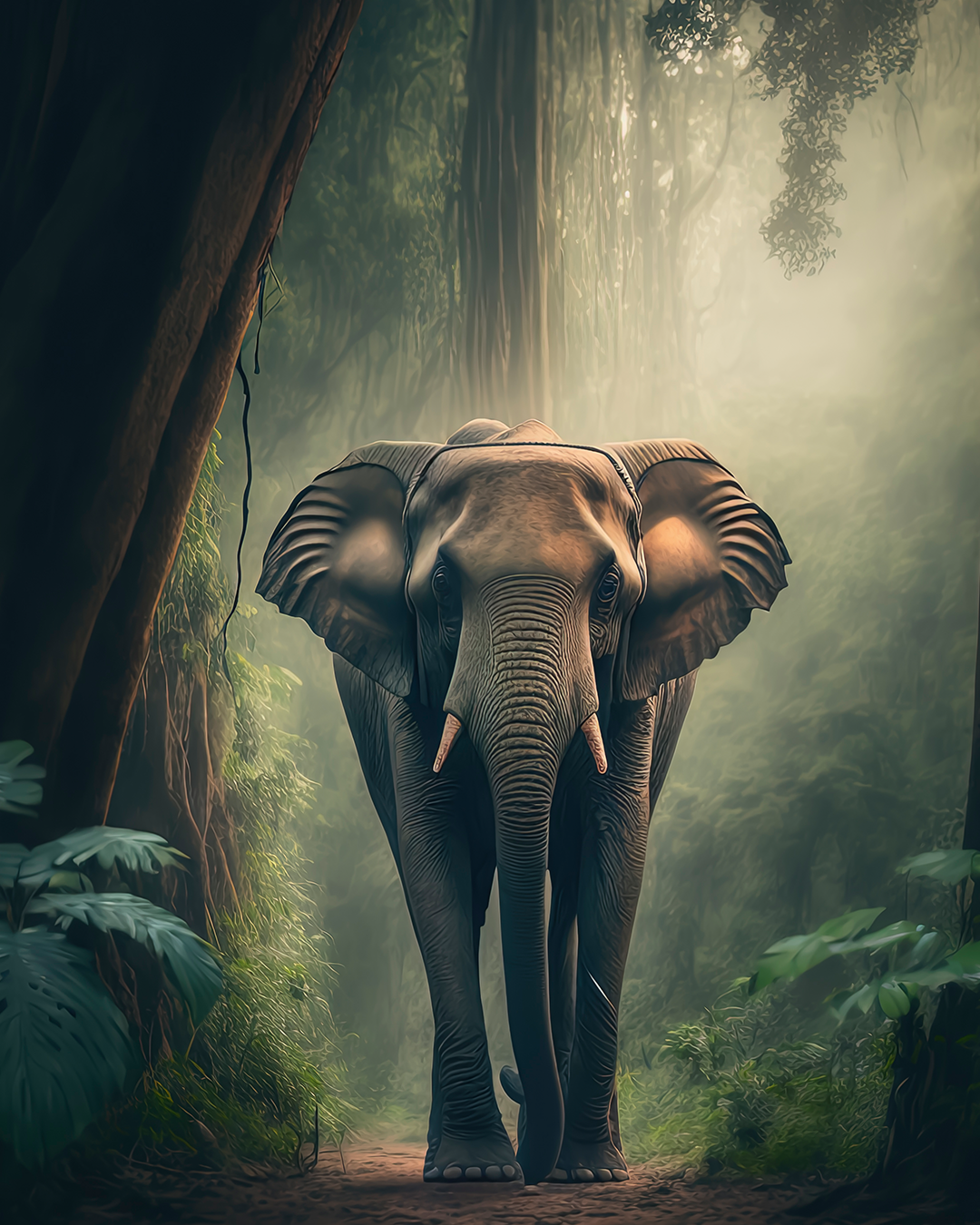 African bush elephant🐘