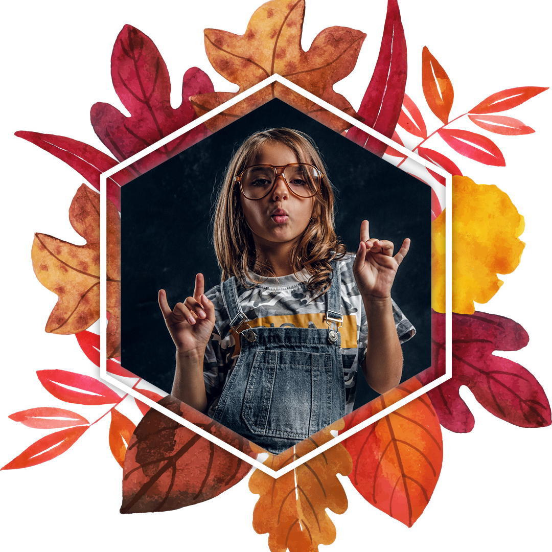 hexagon Autumn Leaves 🍁🍁🍁