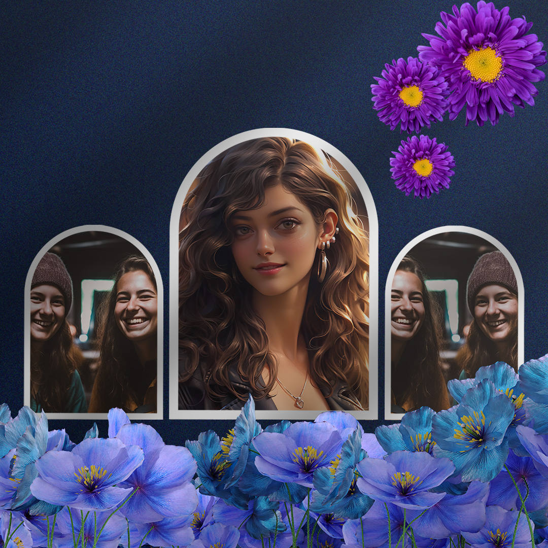 Floral poster🌸