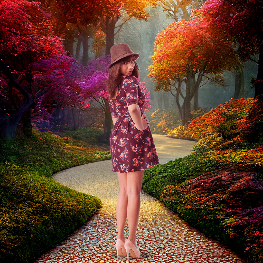 Springtime forest pathway🍁