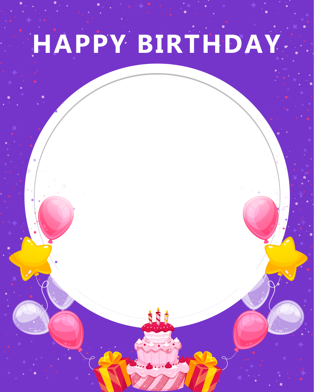 Photocall birthday frame🎂🎂