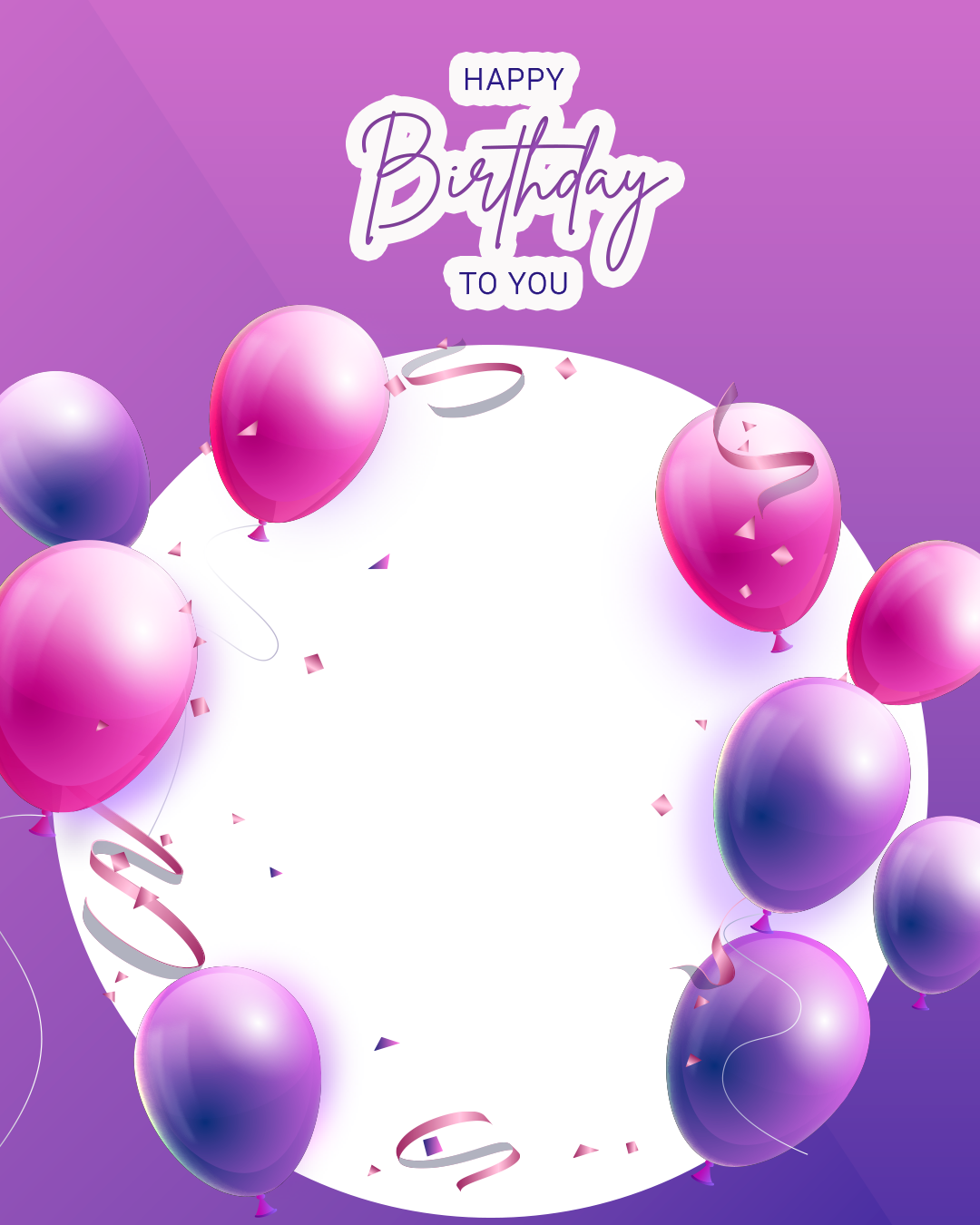 Birthday banner card🎈🥳🎂