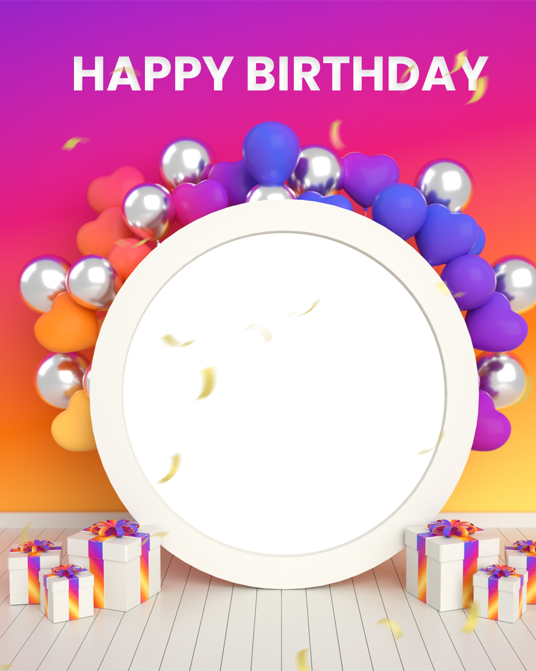 Happy birthday frame🎉🎂