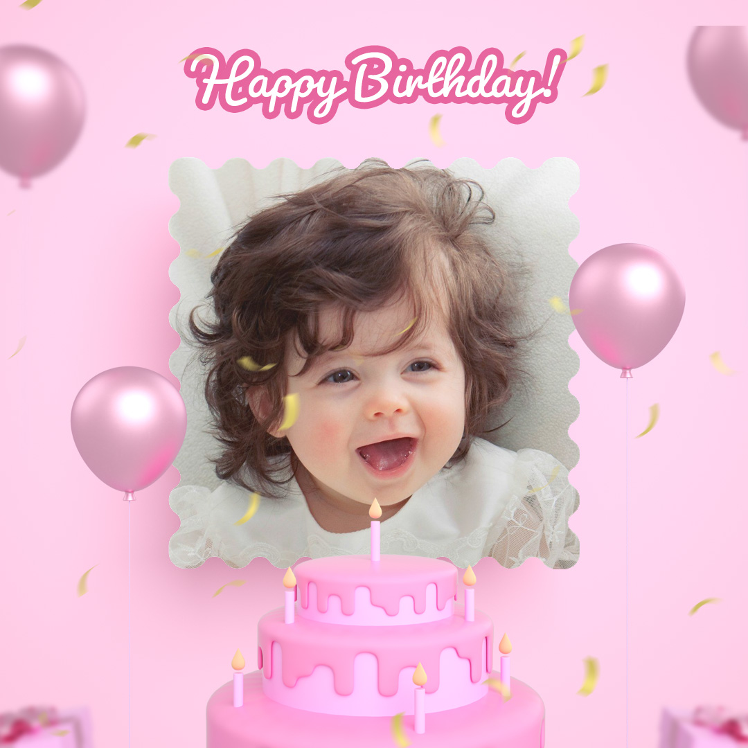 Birthday invitation card🎈🎂