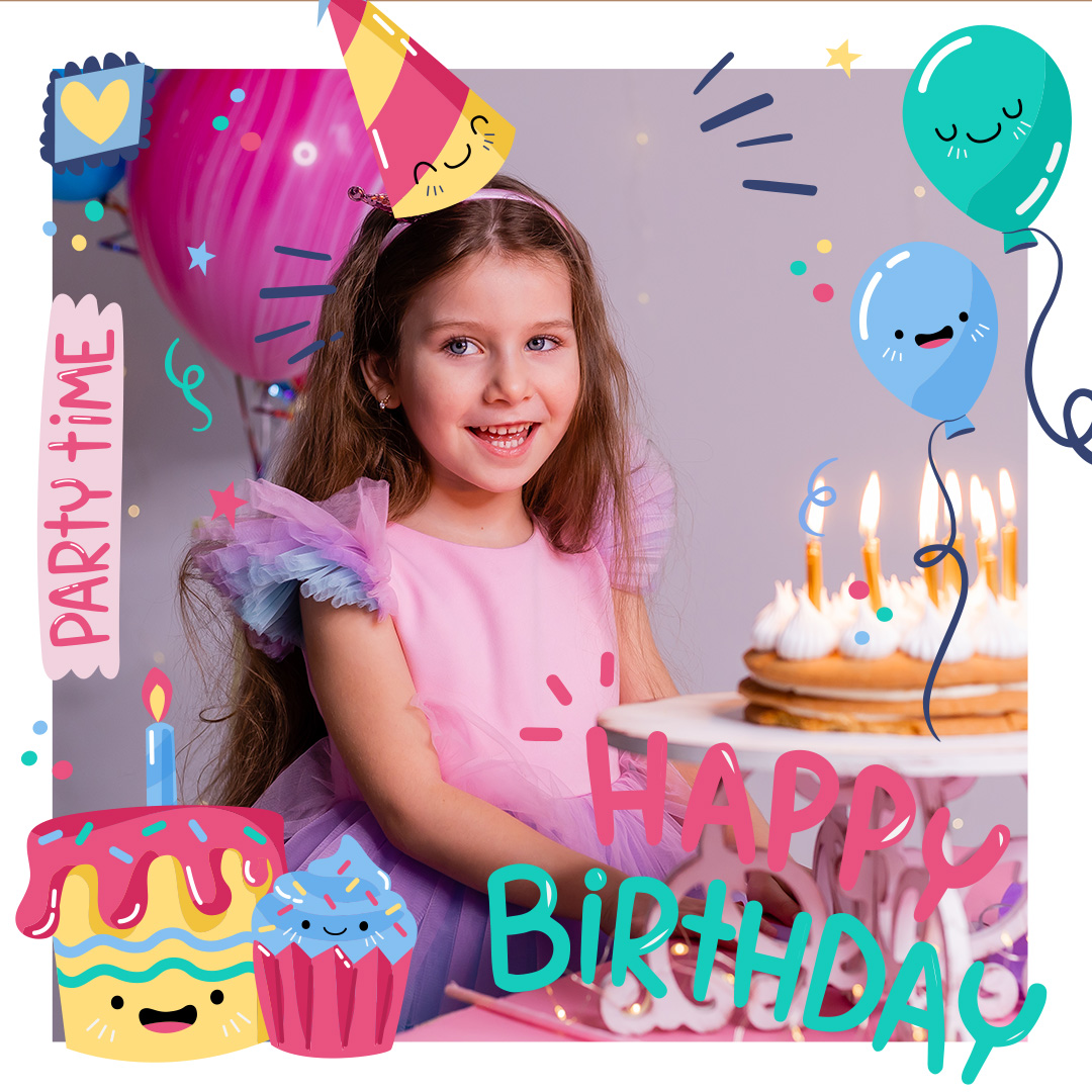 Birthday icons 🎈🖽