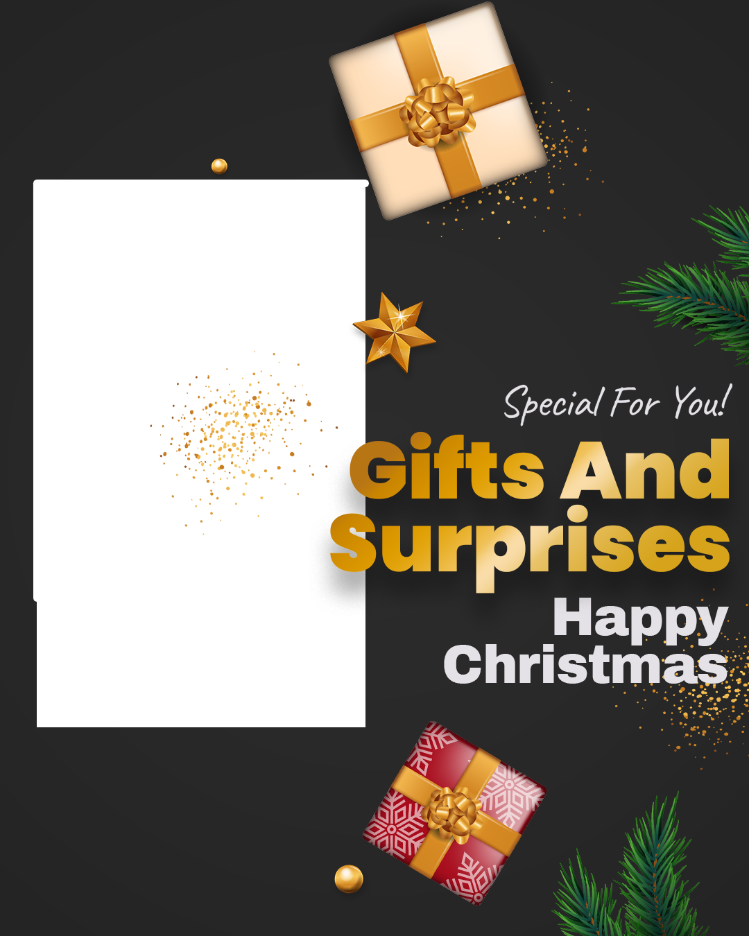 Christmas greeting card🎅🏾🎁