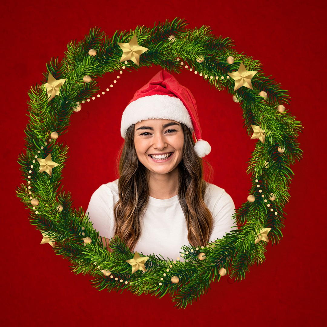 Christmas tree frame🎄