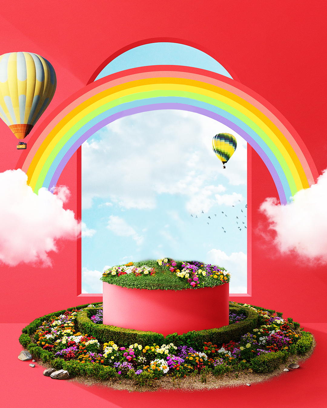 Rainbow frame🌈