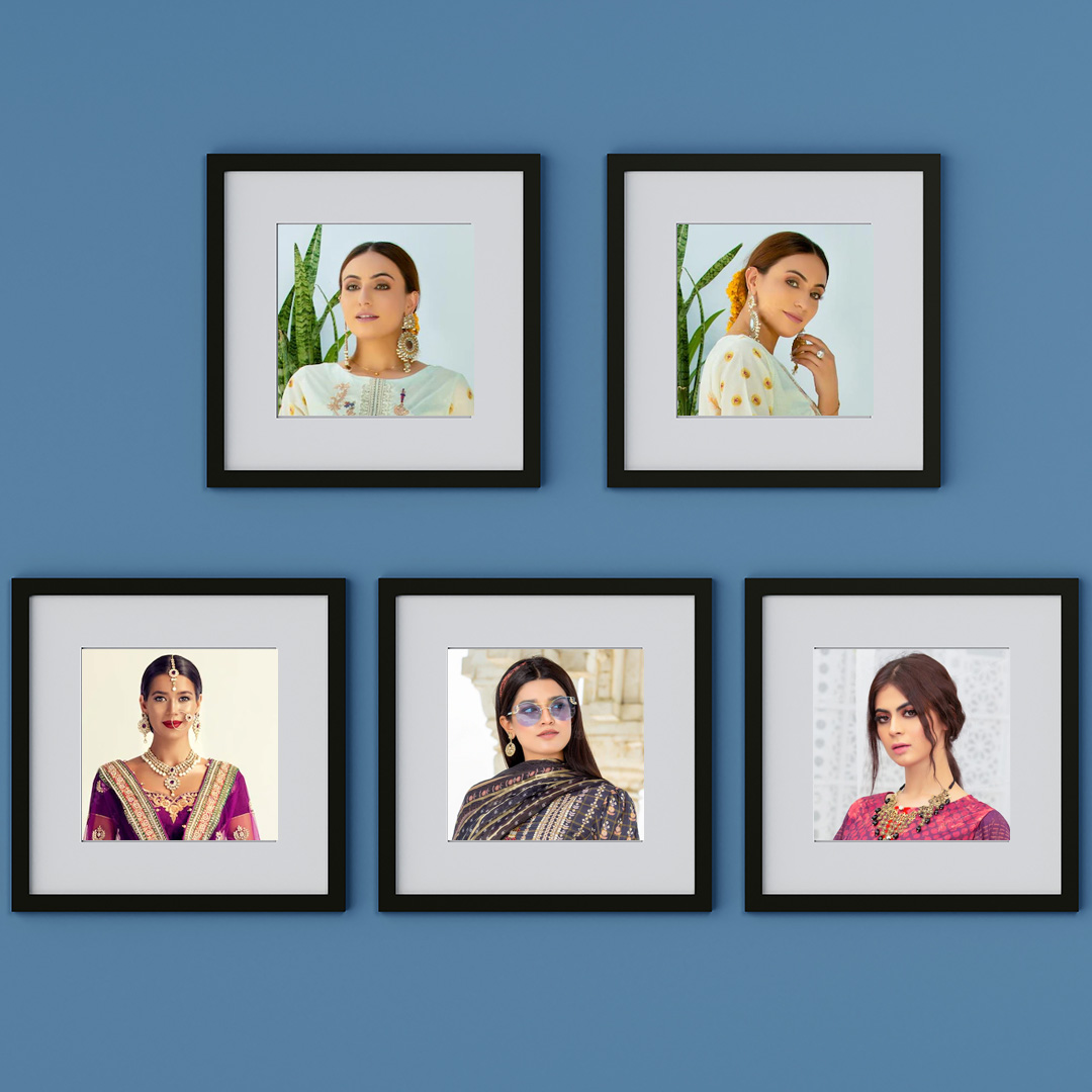 Frames on the wall🖼️