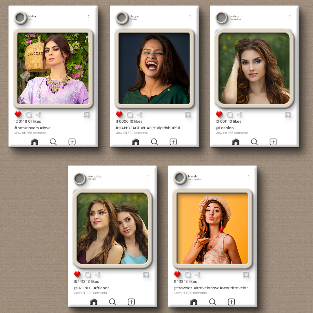 Social network frame🖼️