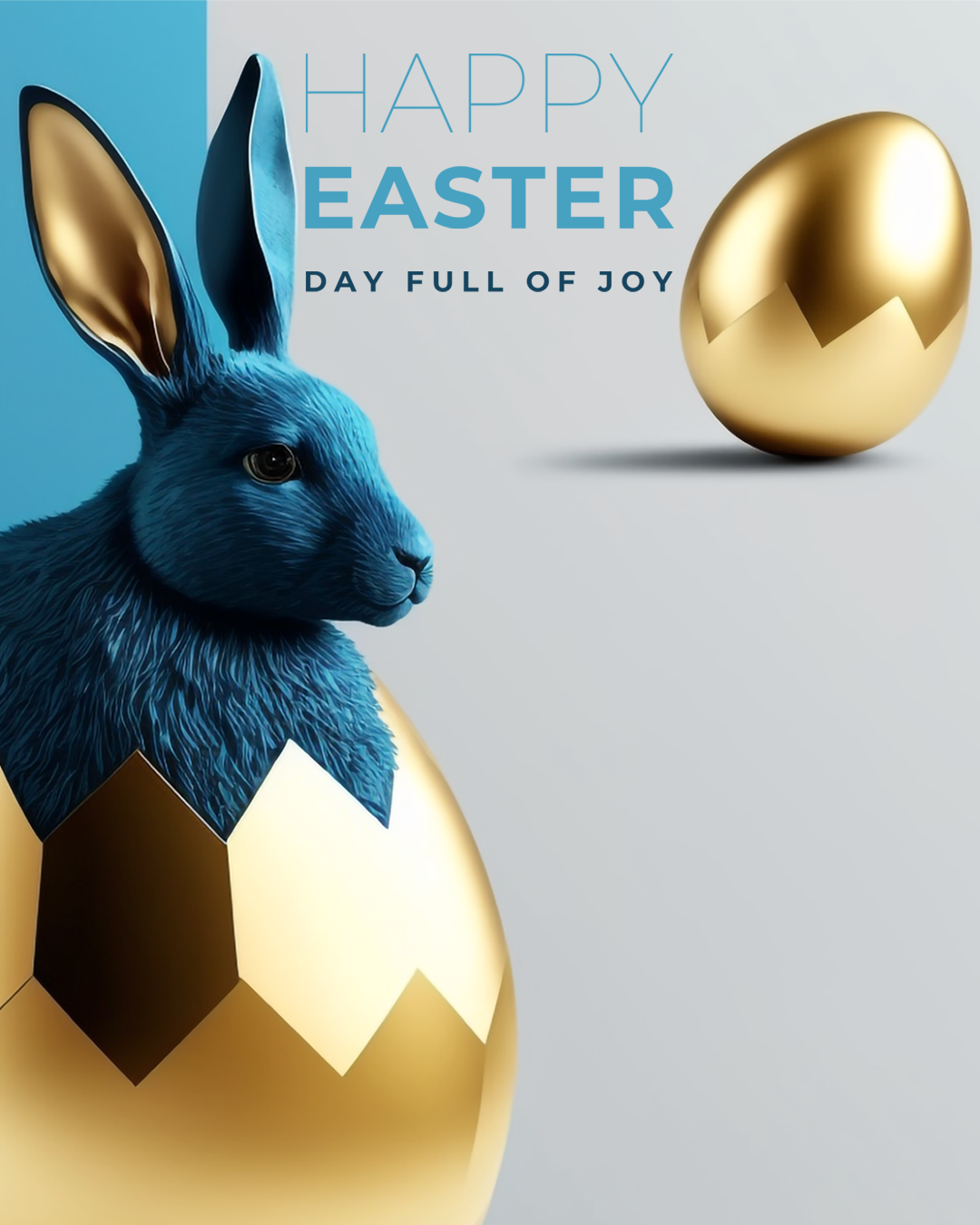 Easter day instagram post