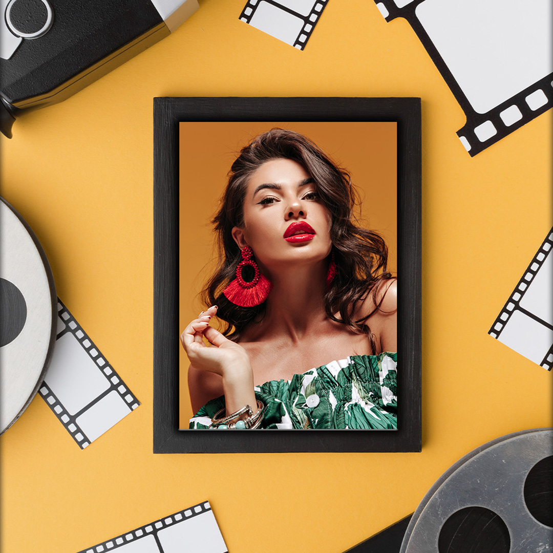 Cinema Objects On Yellow🎞️