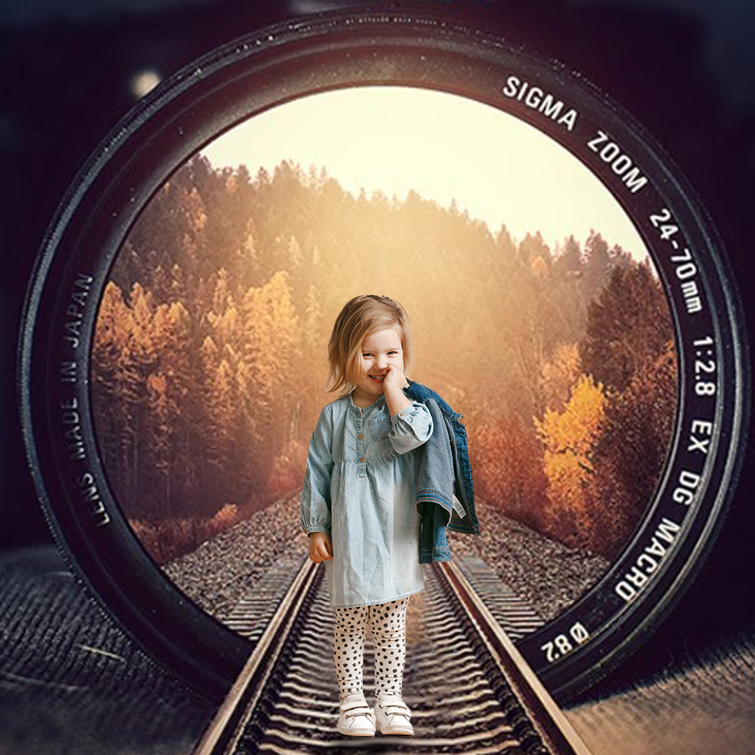 Photoshop Rails Inside🚈🚊