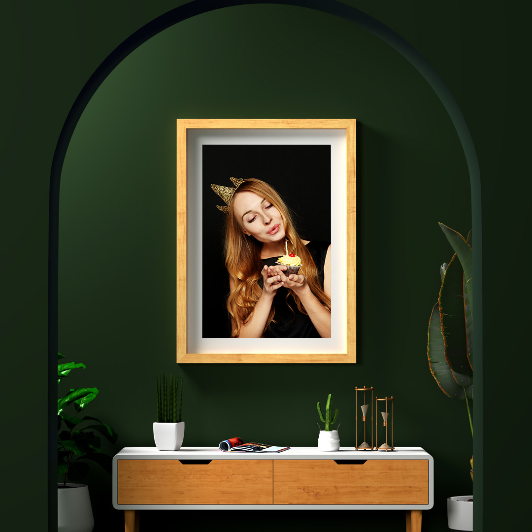 Lliving room frame