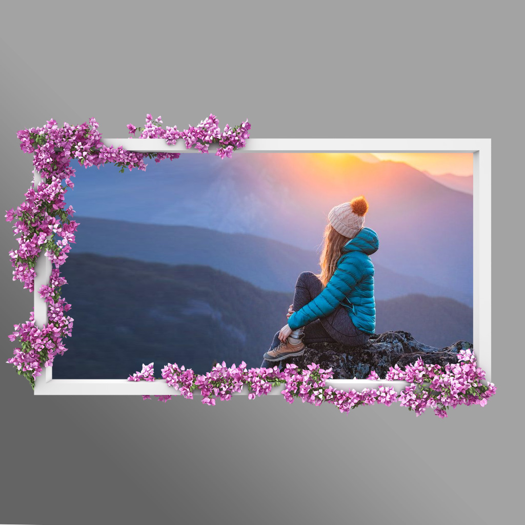 Floral frame🌸🌺