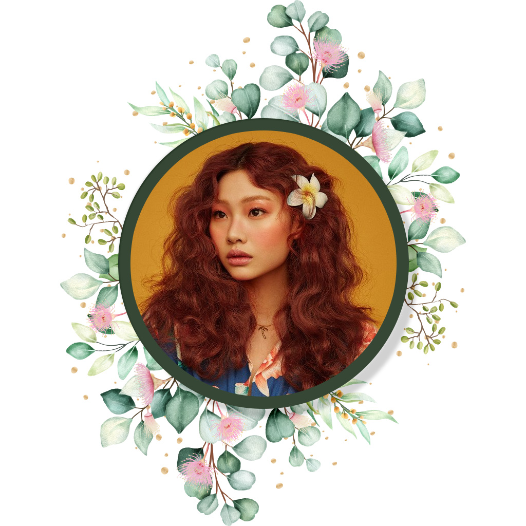 Floral frame design☘️