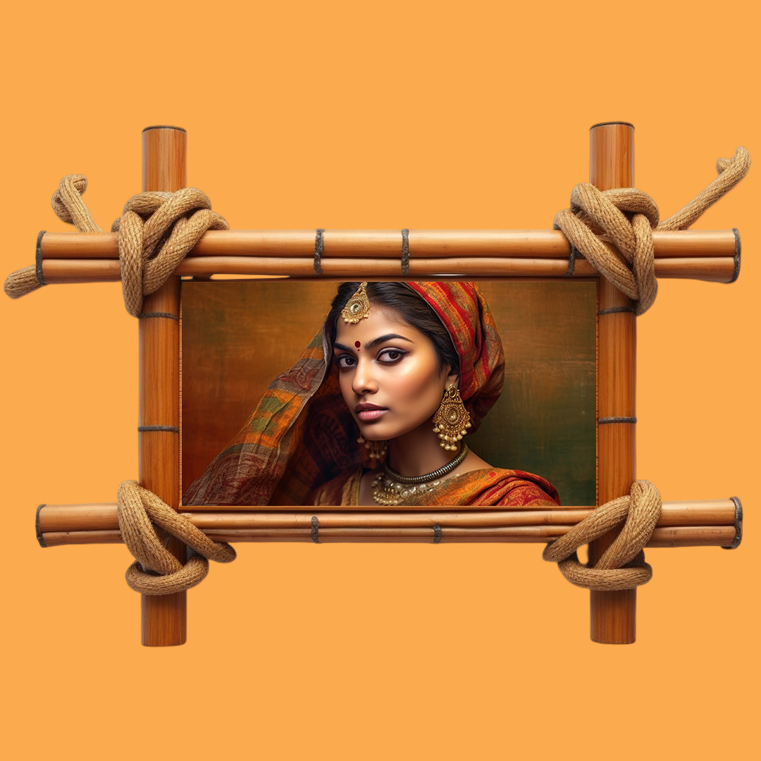 Wooden square frame🖼