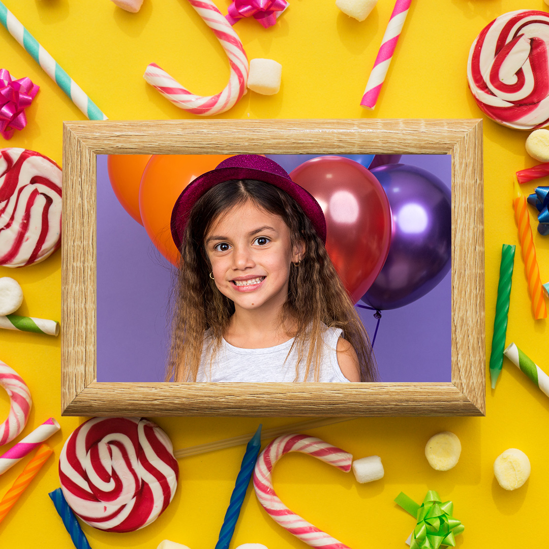 Lollypop frame🍭