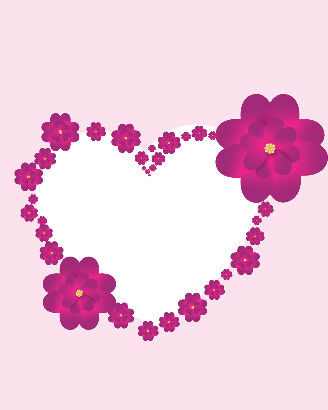Beautiful Flower Heart❤️🌹