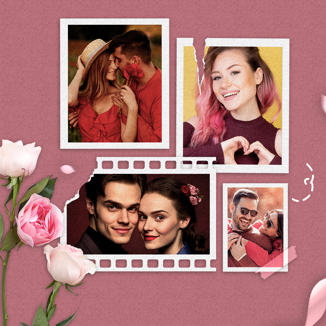 Valentines day frame❤️🌹