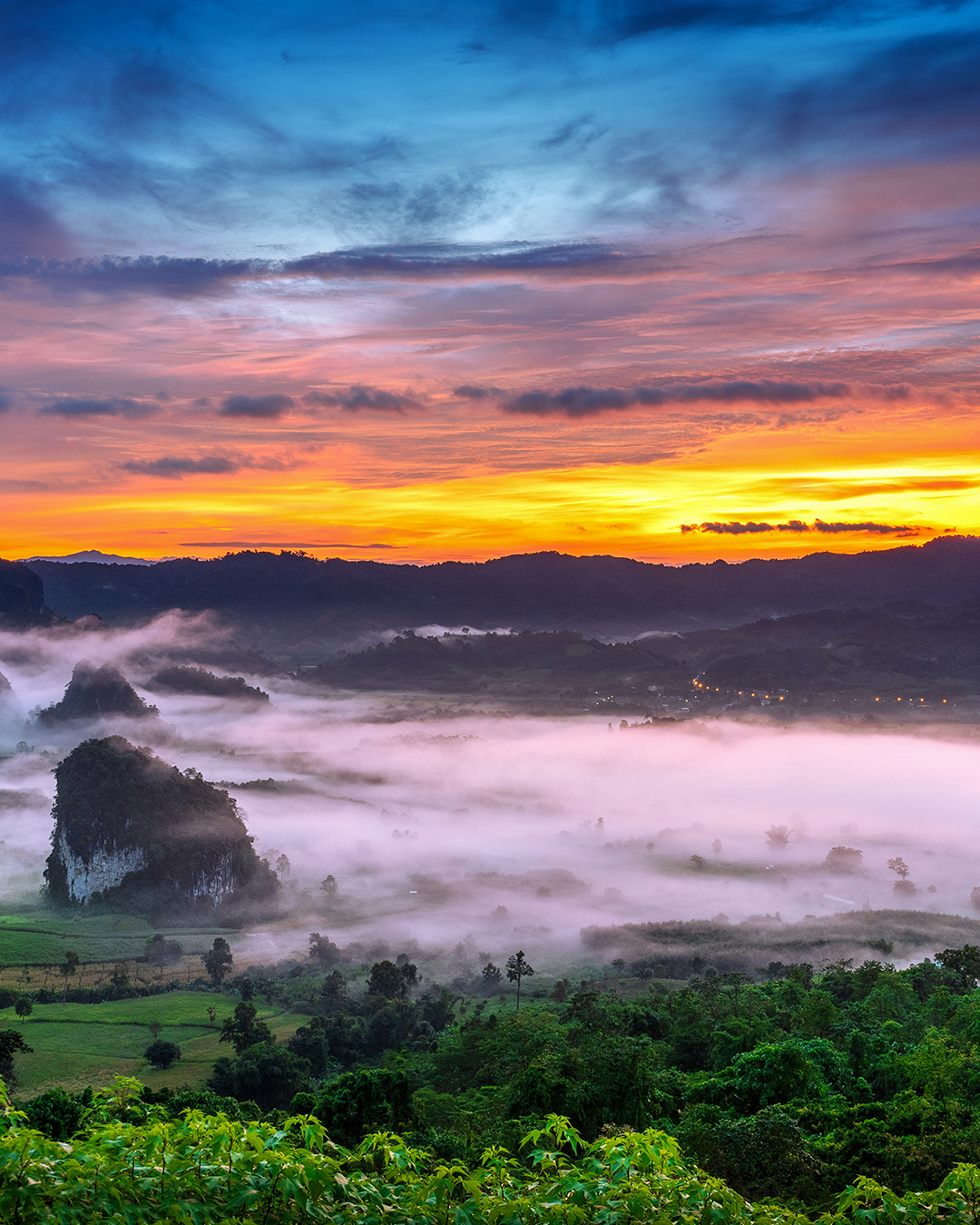 Phu Langka during sunrise☀️☀️