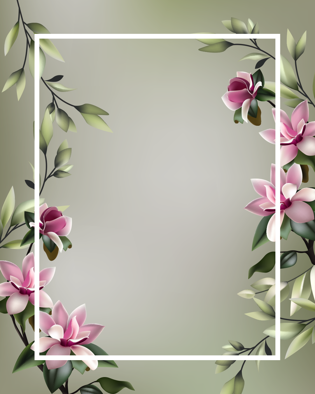 Beautiful flora framing🪷🌹🥀🌺🌸