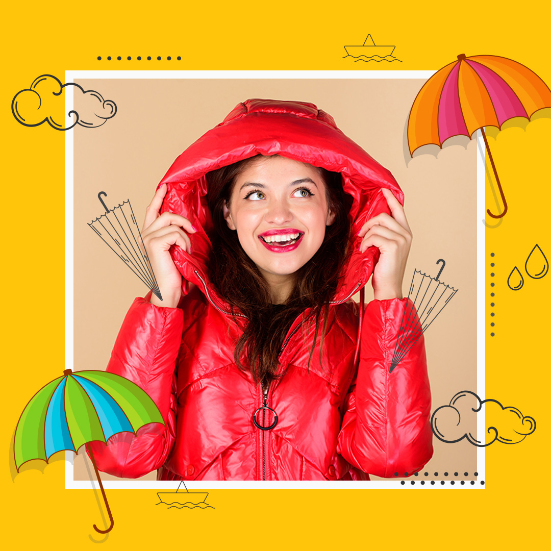 Girl with umbrella☔