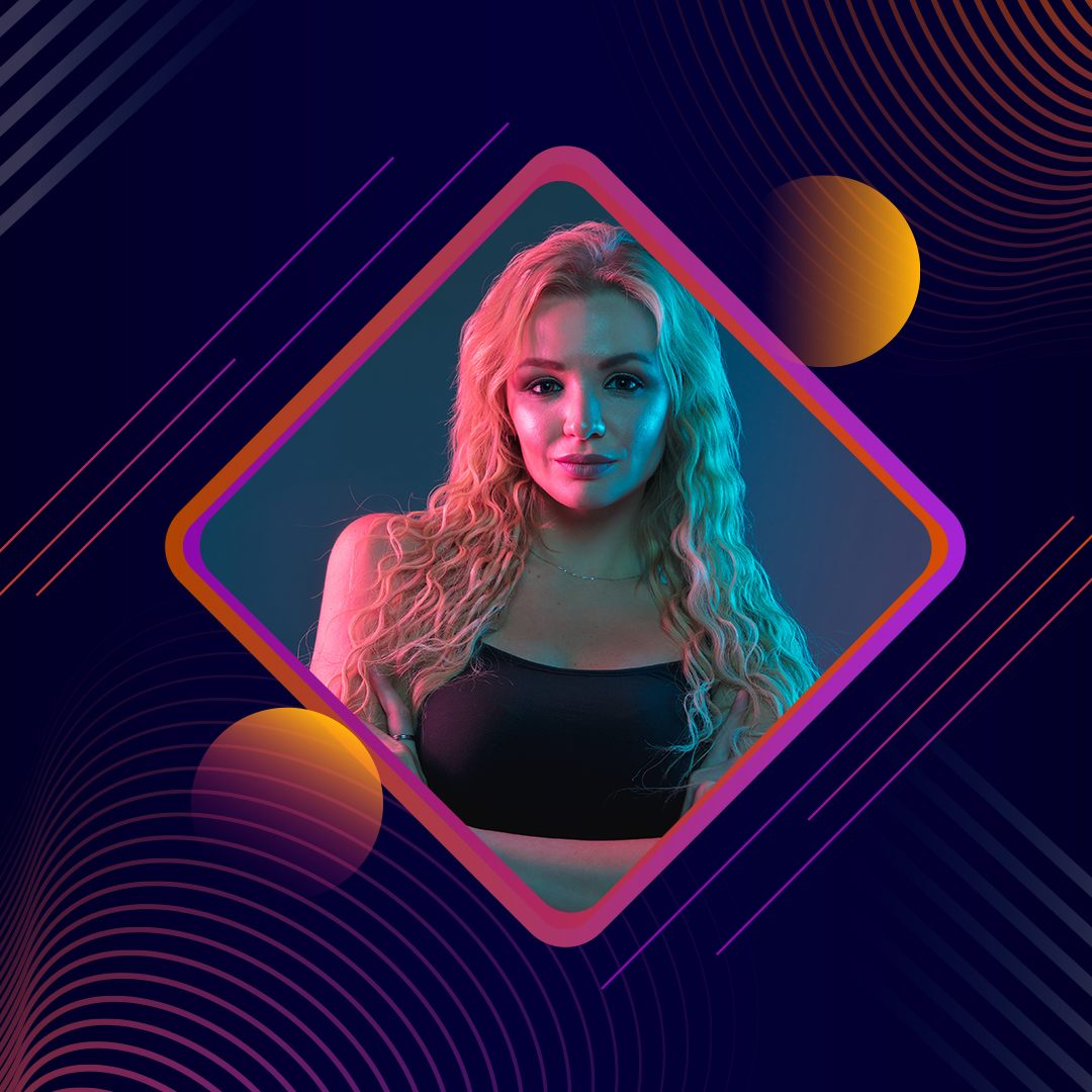 Neon effect background🪐