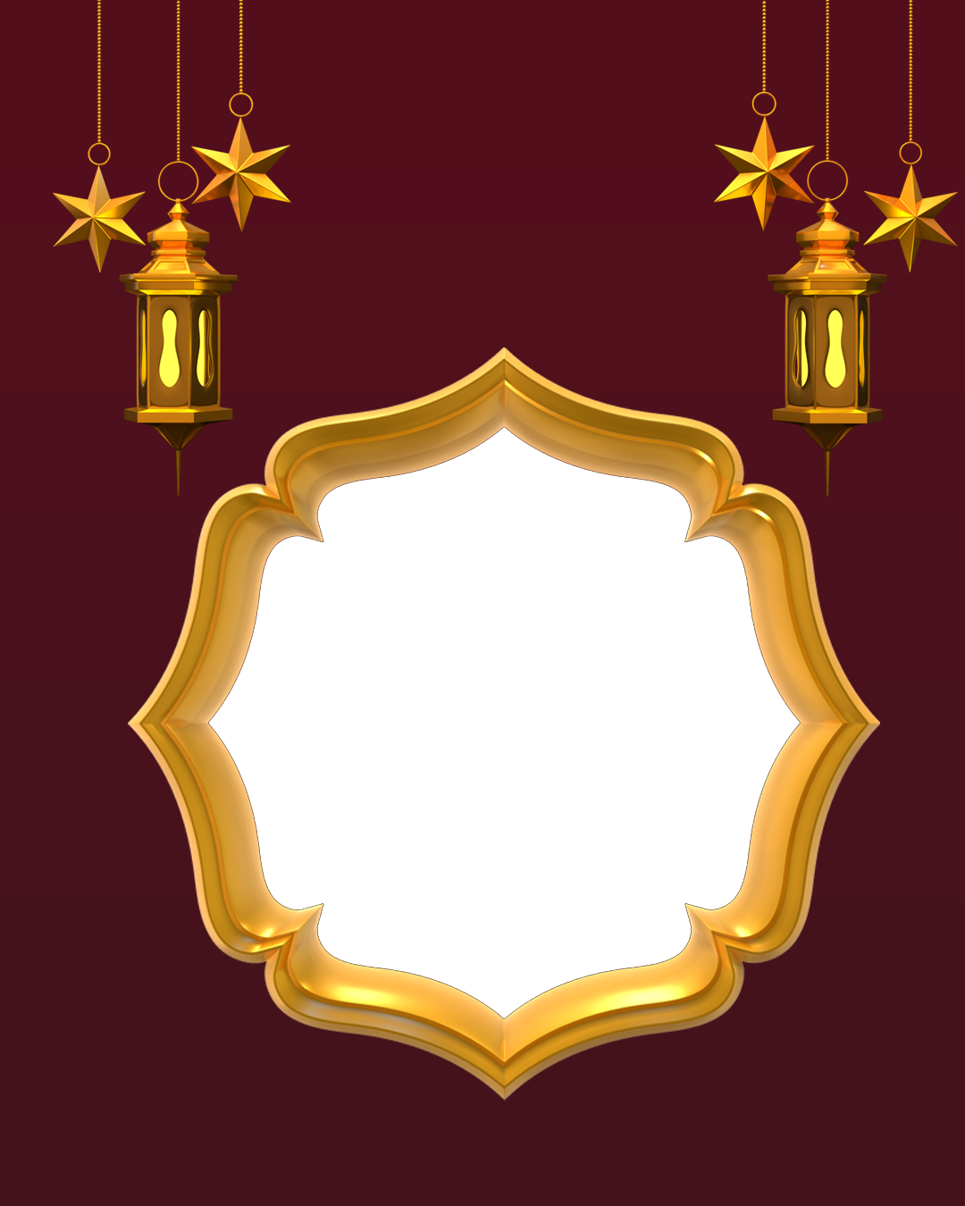 Islamic lamps  frame🛋️🛋️