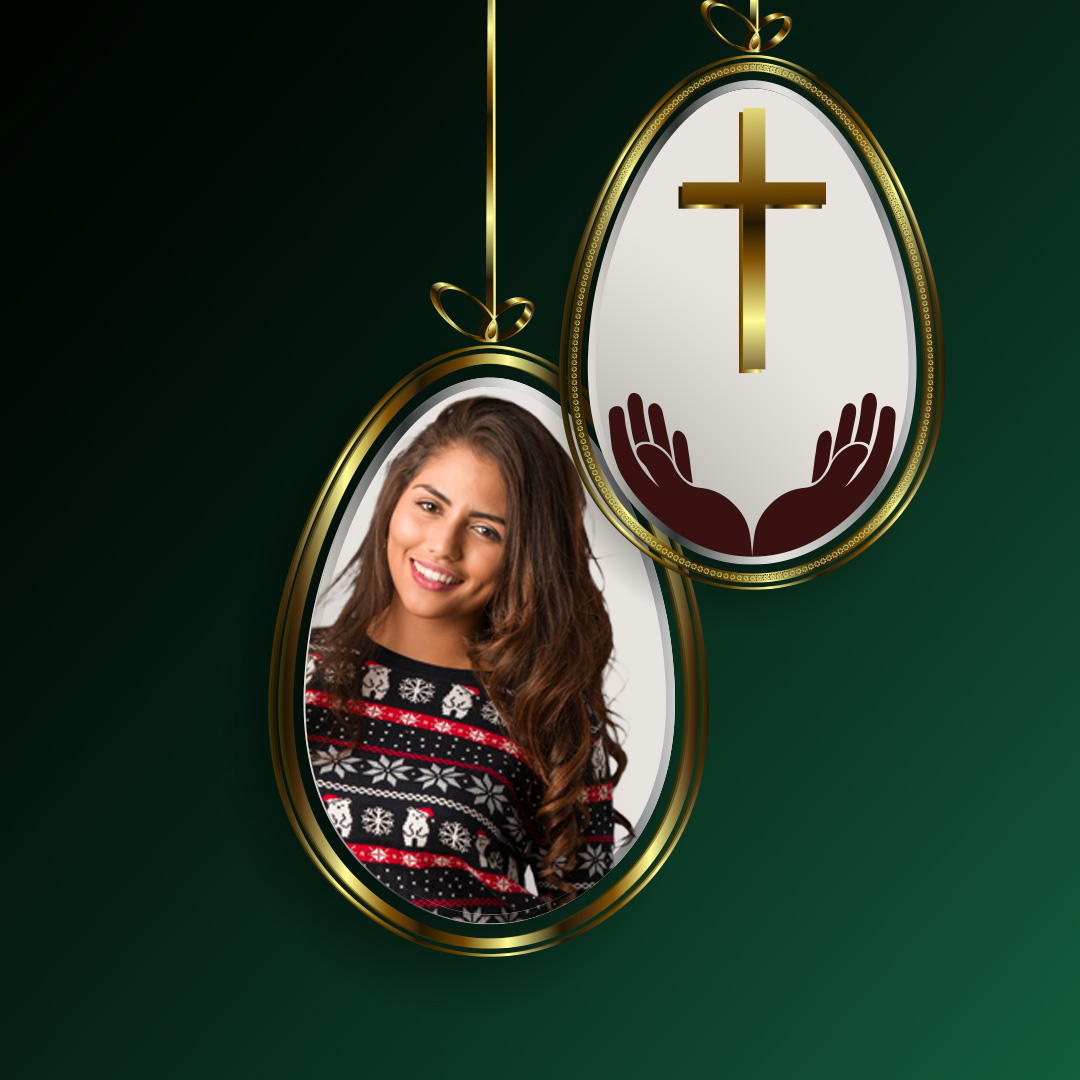Easter egg with a cross🥚