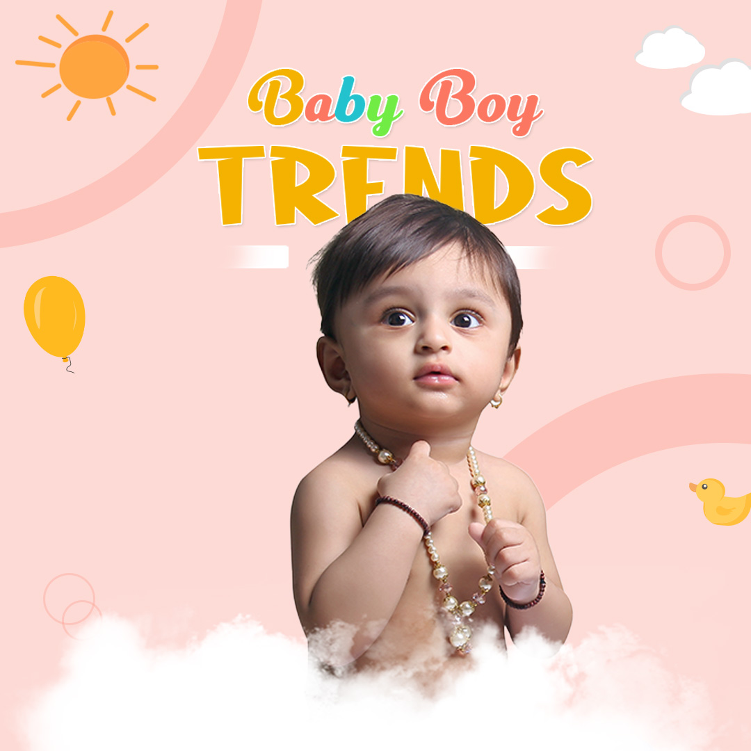 Design with baby items 🎈