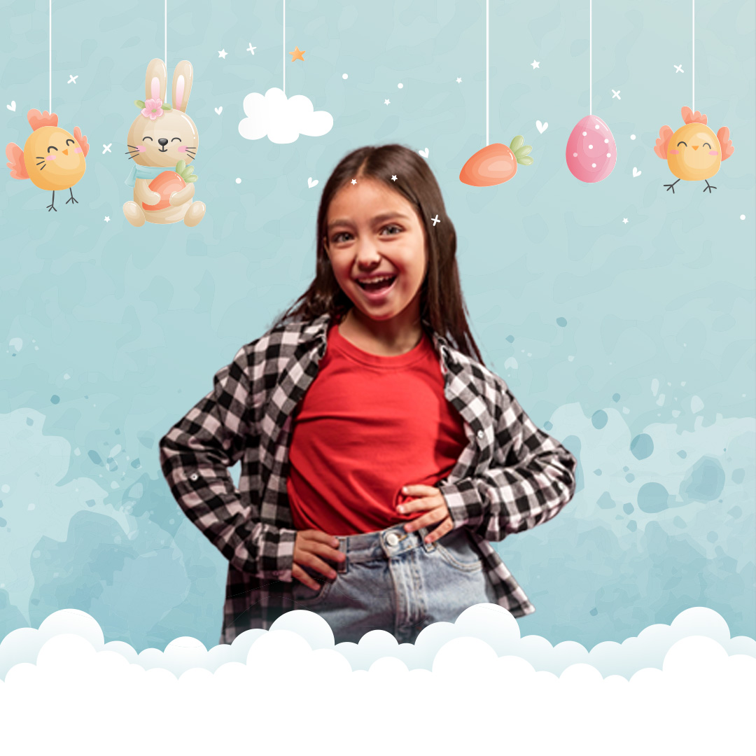 Baby girl on the cloud🧸👼