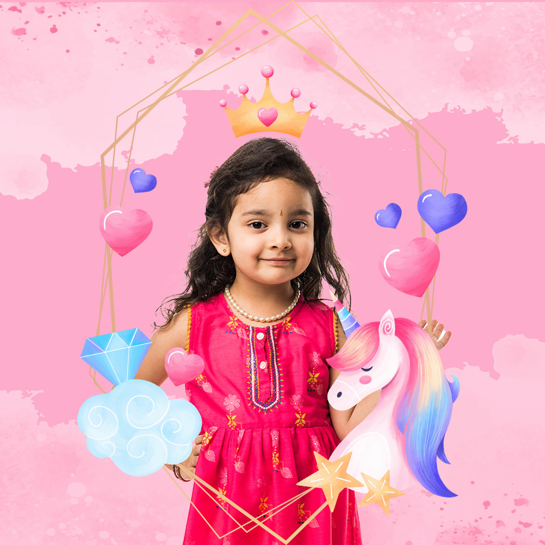 Princess party invitation  🎉