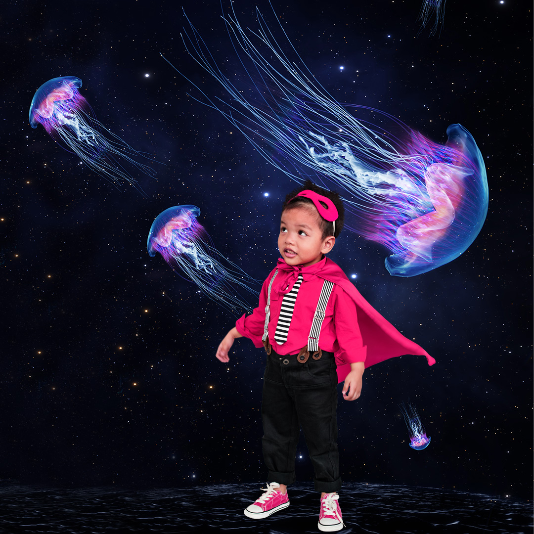 Jellyfish galaxy 🪐